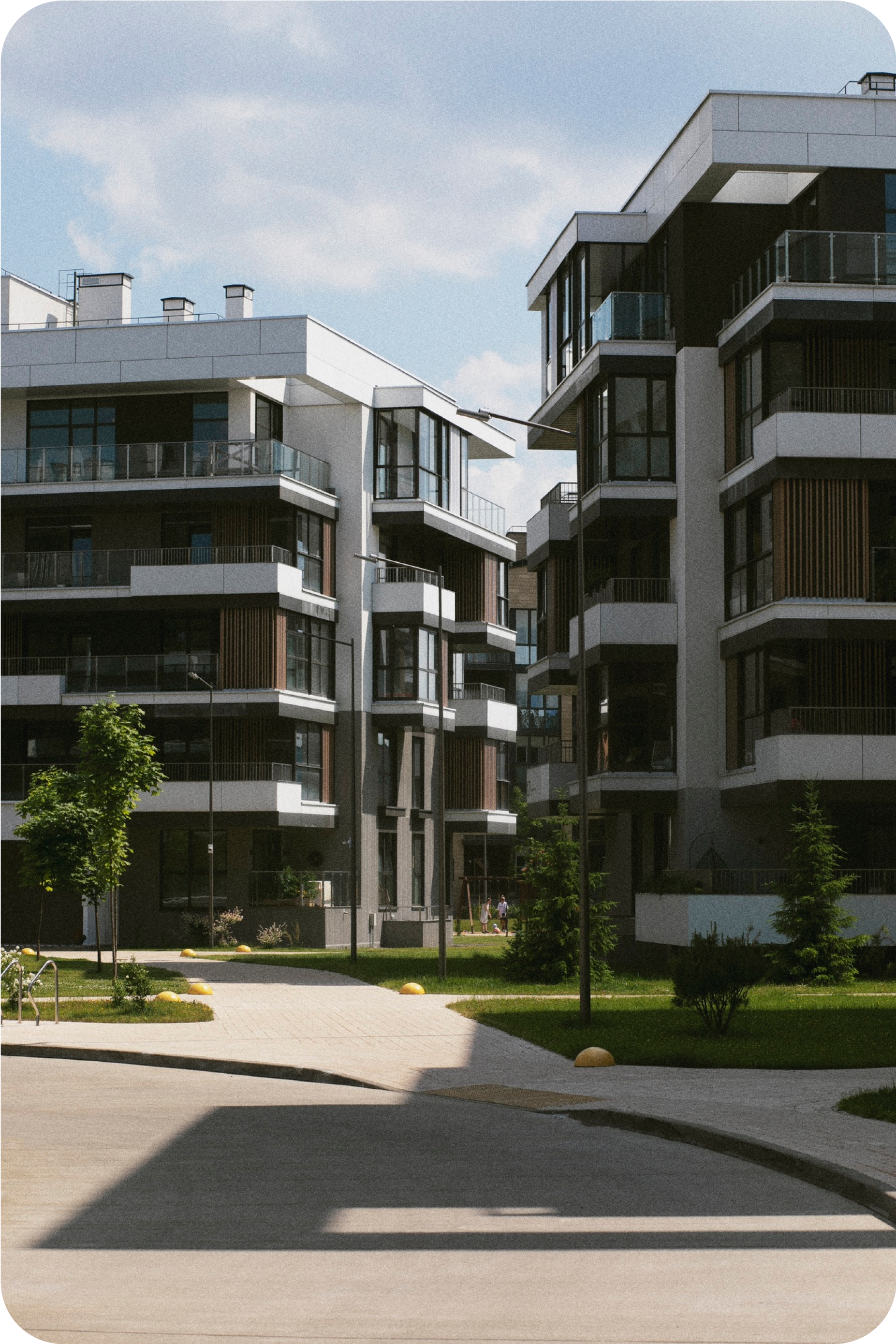 City landscape with buildings